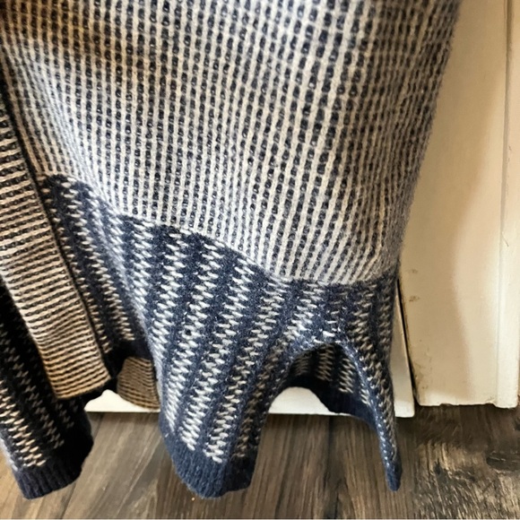 Madewell Patchwork Collage Cardigan Sweater Womens Size Small Wool - Picture 5 of 10